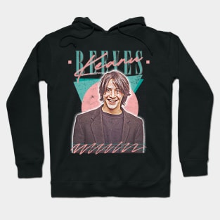 Keanu Reeves 90s Styled Aesthetic Design Hoodie